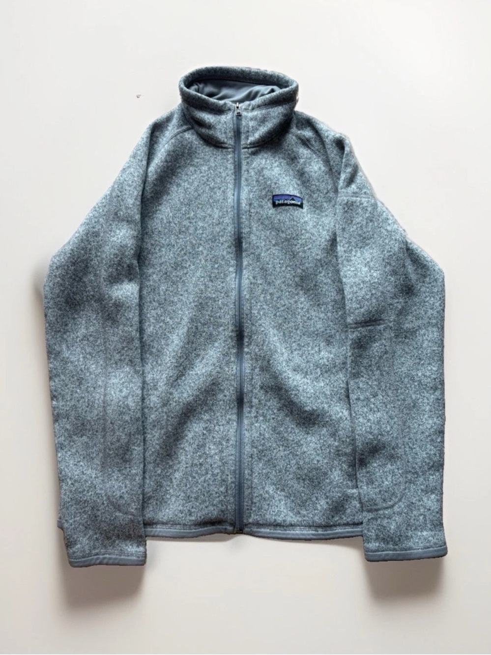 Patagonia Sweater Full Zip Fleece Jacket Gray Medium Outdoor
